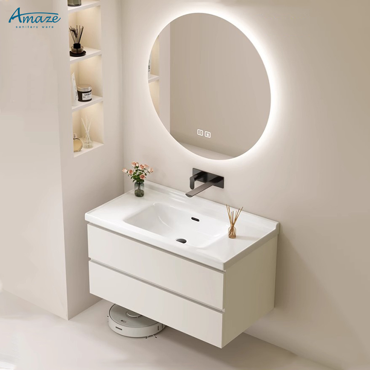 خزانة حمام عصرية فاخرة من الخش - مراجعة Home Living Bathroom Vanity وسعره