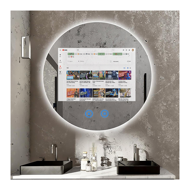 مرآة ذكية بتصميم عصري مع إضاءة - مراجعة Home Bathroom Lighting Design وسعره