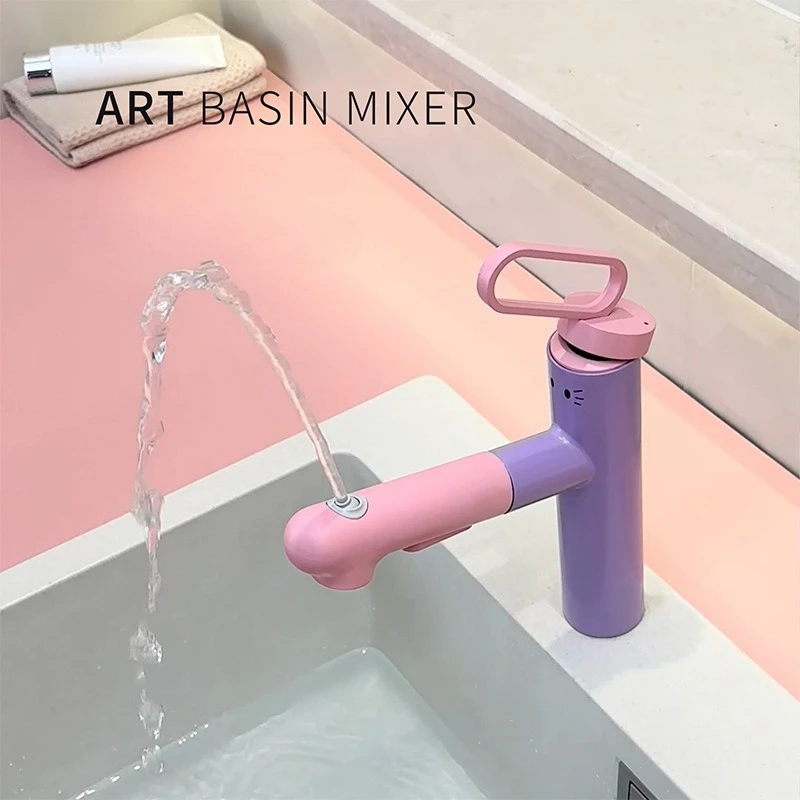 صنبور ماء ساخن وبارد أنيق للاس - مراجعة Home Bathroom Sink وسعره