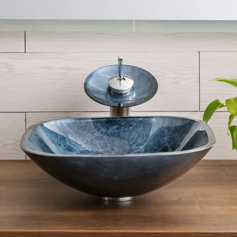حوض غسيل عصري من الزجاج المقوى - مراجعة Home Bathroom Ware وسعره
