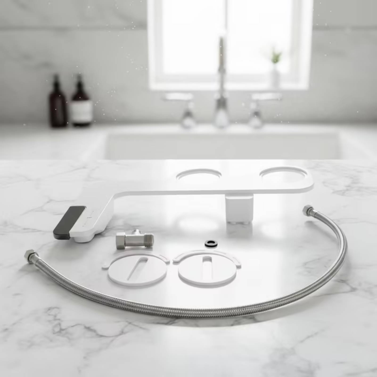 شطاف مع لوحة تحكم جانبية، تصمي - مراجعة Home Design Bathroom وسعره