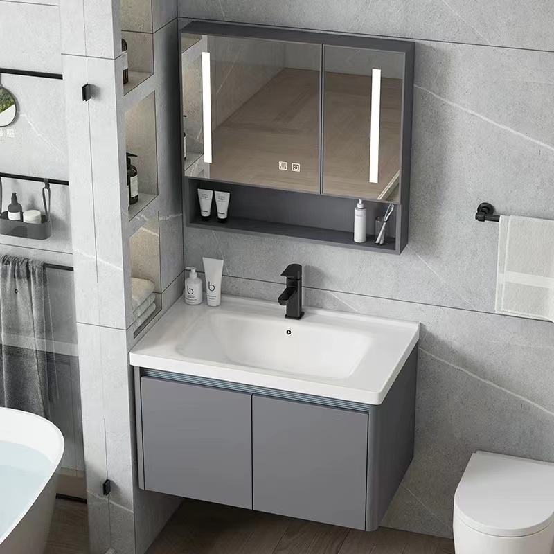 طقم خزانة حمام مع حوض سيراميك  - مراجعة Home Bathroom Ware وسعره
