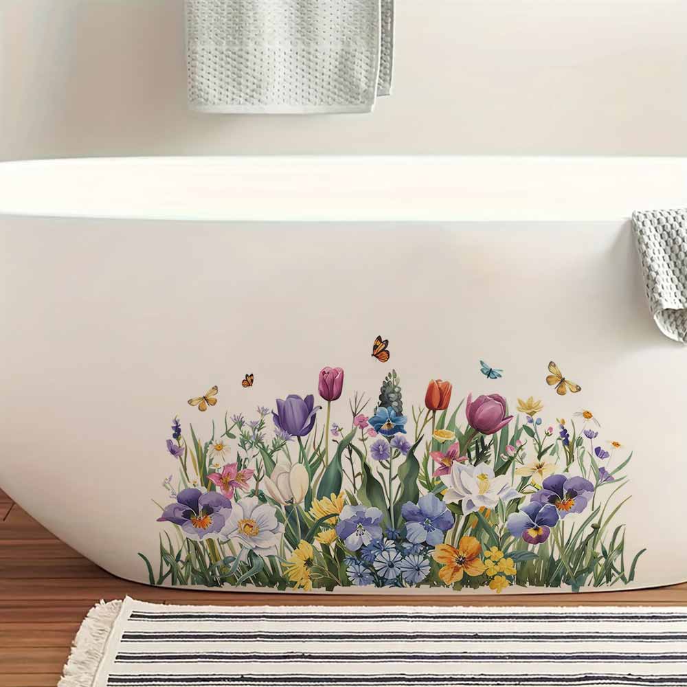 ملصقات نوافذ على شكل فراشة الت - مراجعة Home Bathroom Tiles وسعره