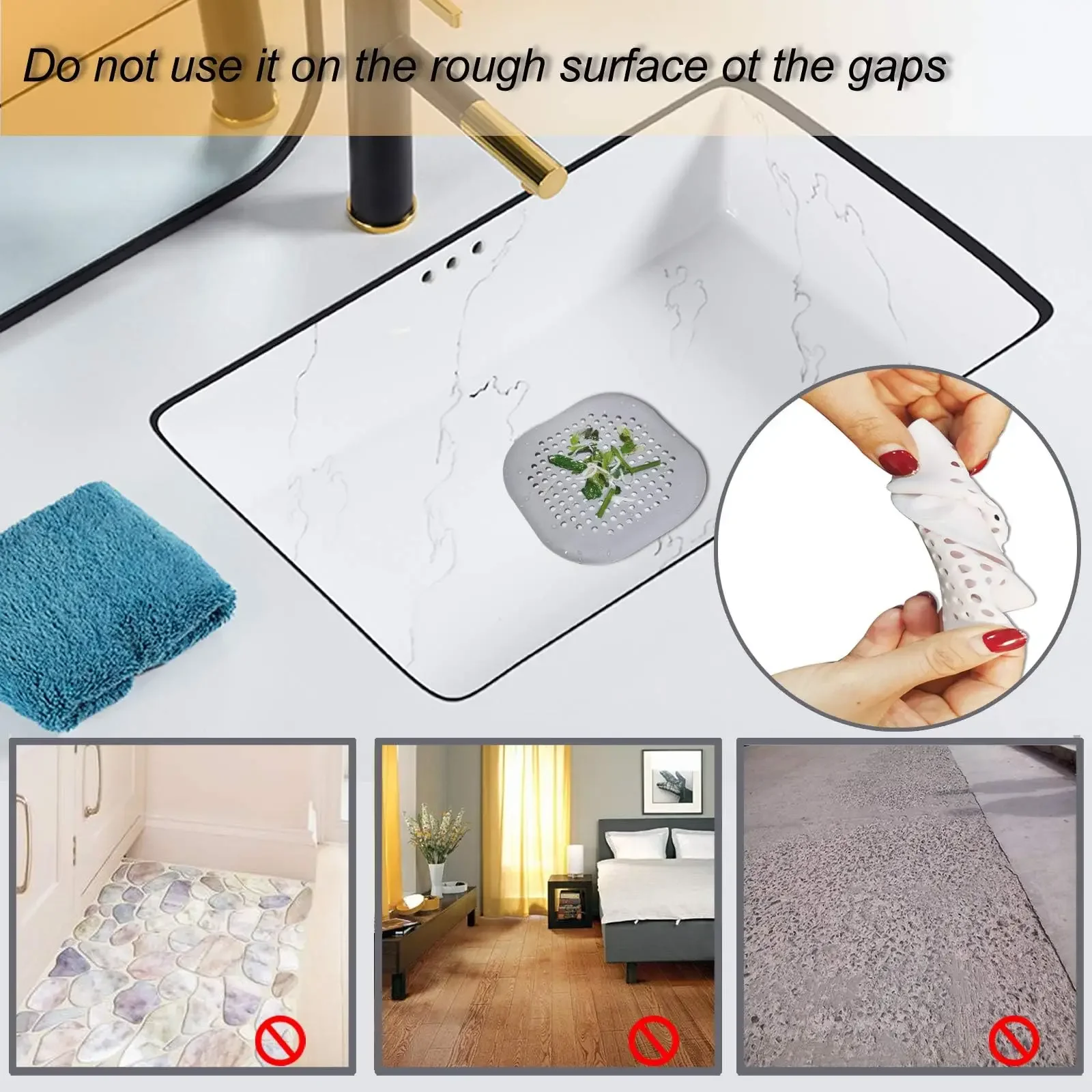 سدادة تصريف من السيليكون للمطب - مراجعة Home Bathroom Sink وسعره