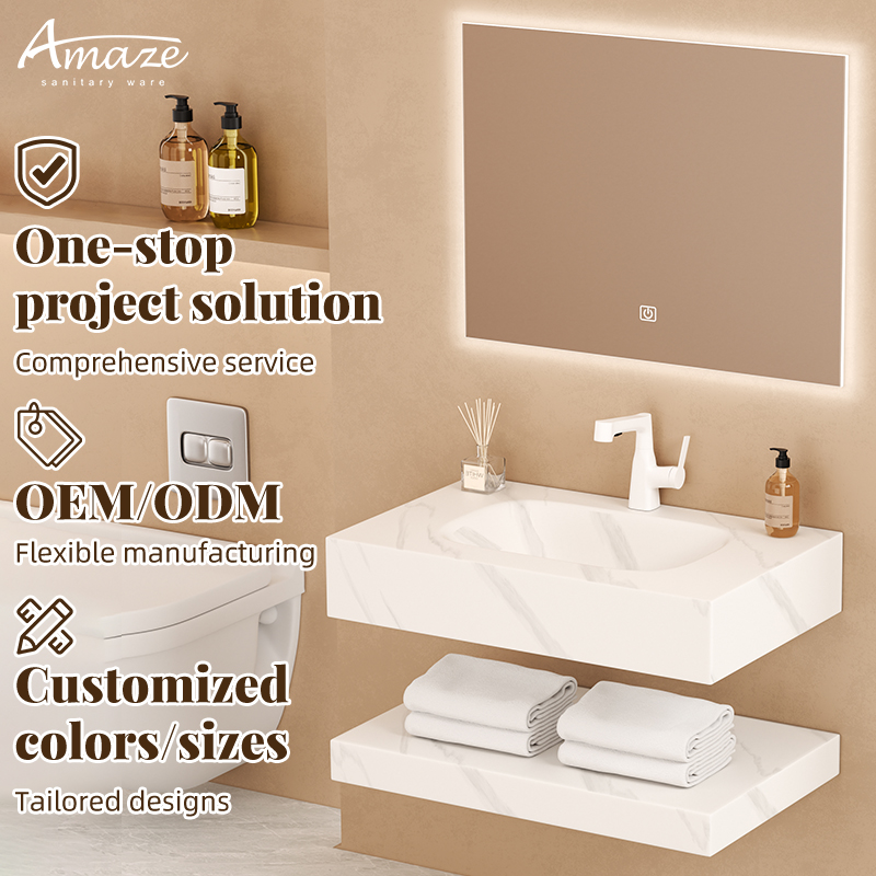 خزانة حمام بتصميم جديد، خزانة  - مراجعة Home Living Bathroom Vanity وسعره