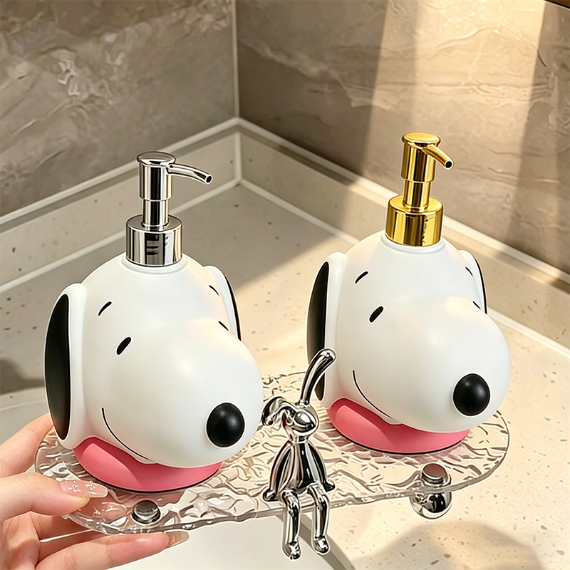 زجاجة موزع صابون كاواي كرتونية - مراجعة Home Bathroom Movie وسعره